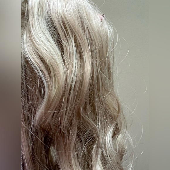 Hair Extensions Elastic Band Secret Miracle Ring Kanekalon Heat Resistant Blonde - Picture 16 of 16